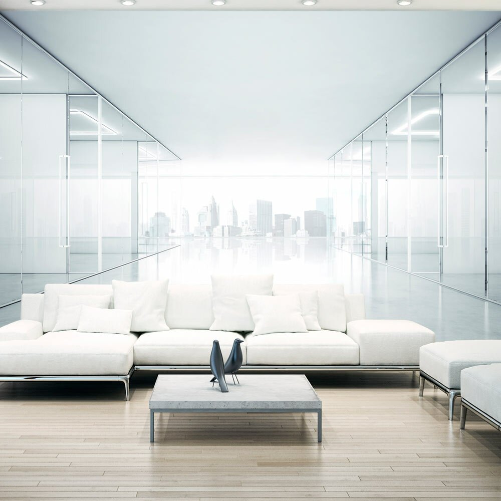 Tapete White City 2,1 m x 300 cm