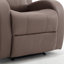 Fauteuil inclinable manuel moderne en similicuir