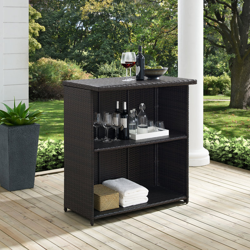 Table de bar en osier Emit