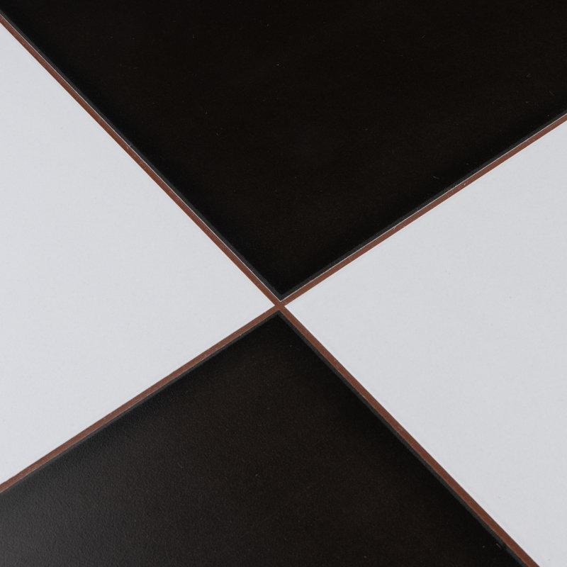 Checker II 17-5/8 In. X 17-5/8 In. Ceramic Geometric Wall & Floor Tile