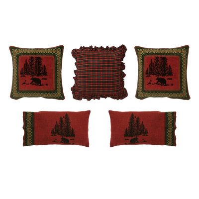 Wooded River Wooded River Bear Cal King Bedspread Set