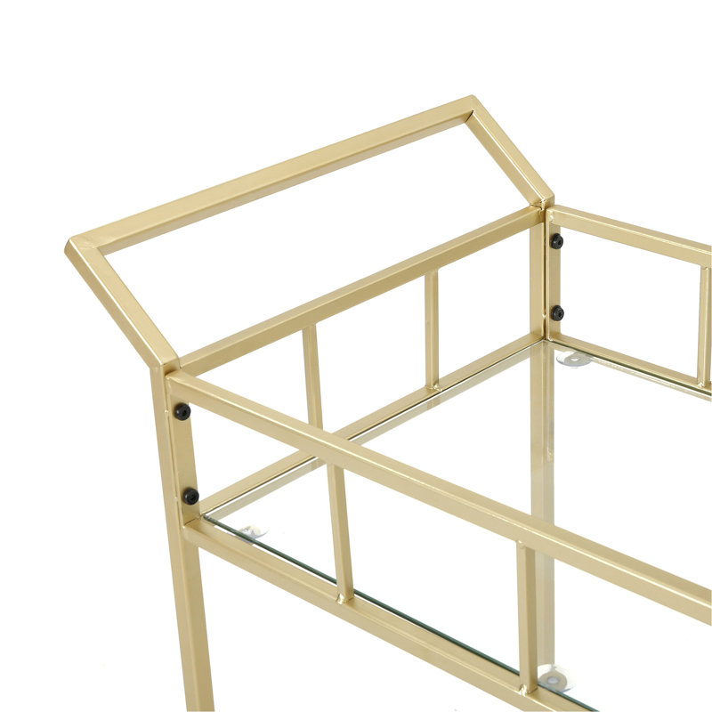 Versatile And Attractive Bar Cart For All Décor Styles, Enhancing Room Functionality