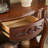 European-style retro brown console table-216384389
