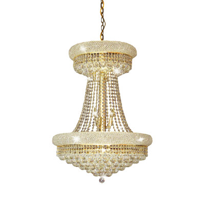 Carly-Anne 15 - Light Dimmable Empire Chandelier