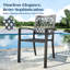 Stackable Outdoor Patio Dining Armchair