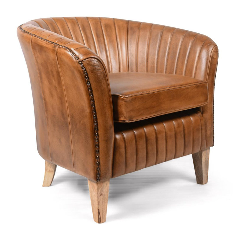 Leather Accent Chair