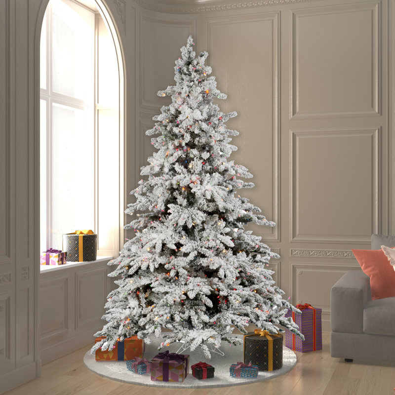 Utica 12' H Lighted Artificial Fir Christmas Tree