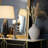 Elegant Sculptural Glass Candle Holder with Glam Design and Decorative Taper Silhouette-1542261506-1542261508