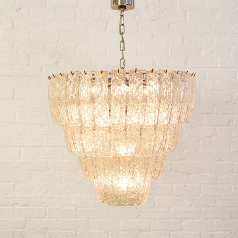 Gloria Chandelier, Polished Brass, 8