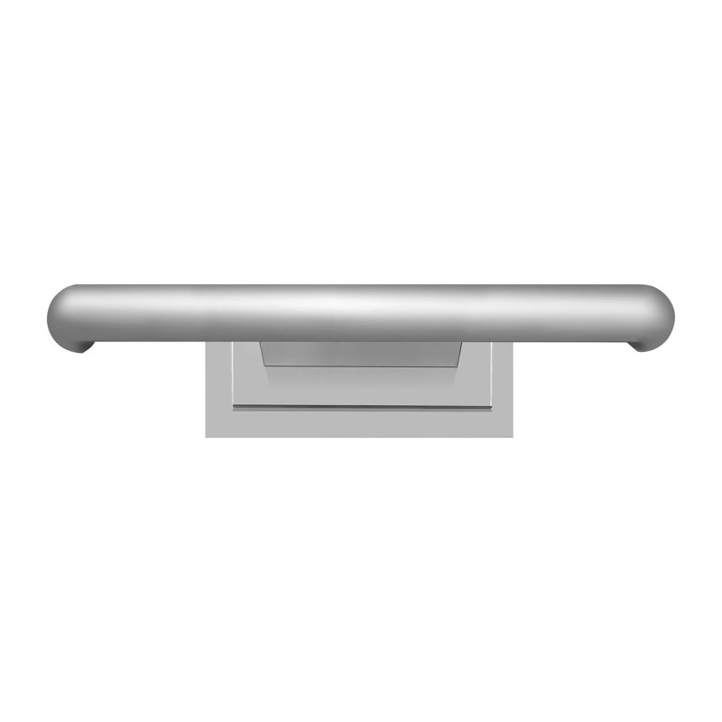 Agra LED Wall Mounted, 4.5" H x 8.5" W x 18" D, Polished Nickel