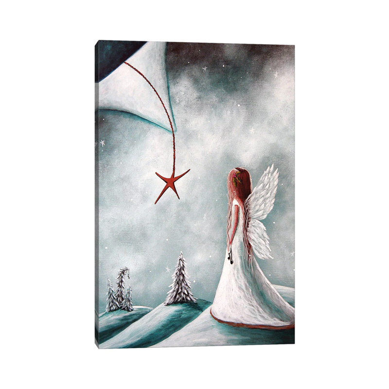 The Christmas Star - Print on Canvas, Wrapped Canvas, 66.04 cm H x 45.72 cm W x 1.91 cm D