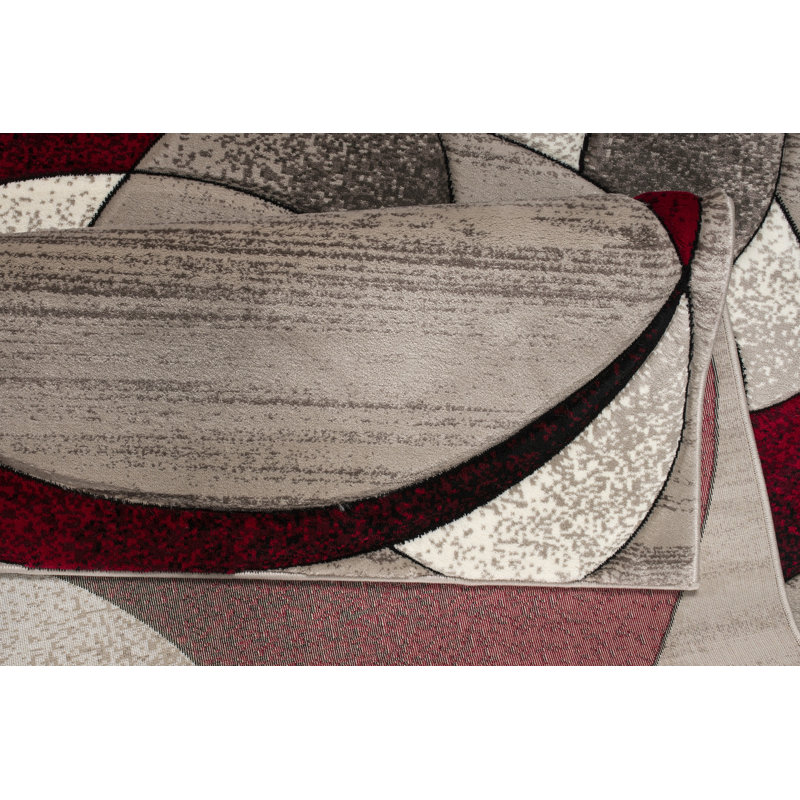 Nekizia Abstract Indoor Rug, Rectangle 2'1" x 3'3"