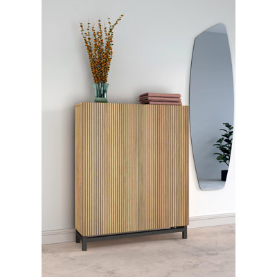 16 Pair Shoe Storage Cabinet