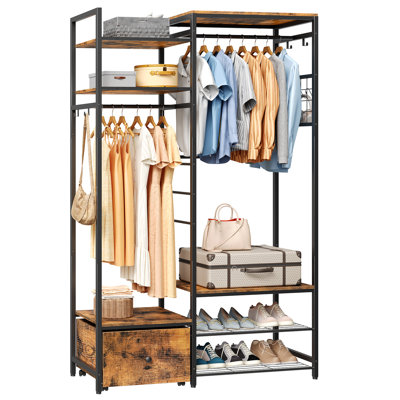 Porte-vêtements robuste 550 lb