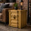 Armoire d'appoint avec rangement en métal Industrial