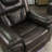 Manual Recliner Chair with LED Light Strip-1399871399