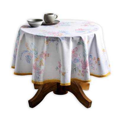 Paradise Island Floral 100% Cotton Tablecloth