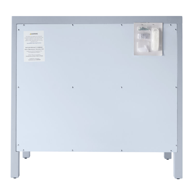 Nora 3-Drawer Chest, Light Blue