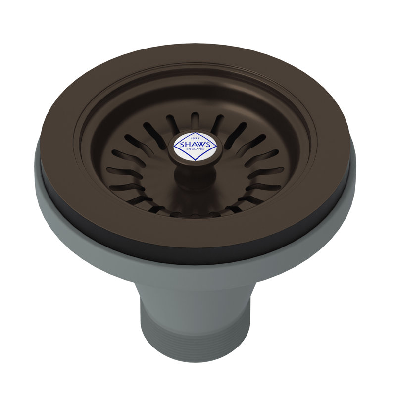 Basket Strainer, Tuscan Brass