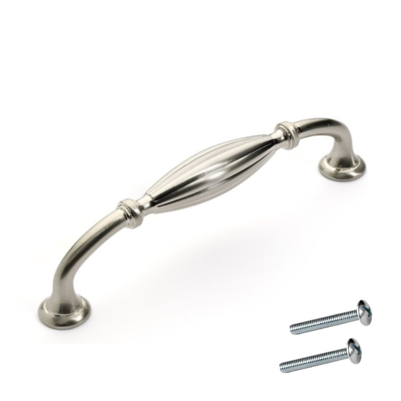 Poignée arche 5 po Super Saver, Nickel satiné