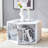 Multi-hole Design Hexagonal Coffee Table