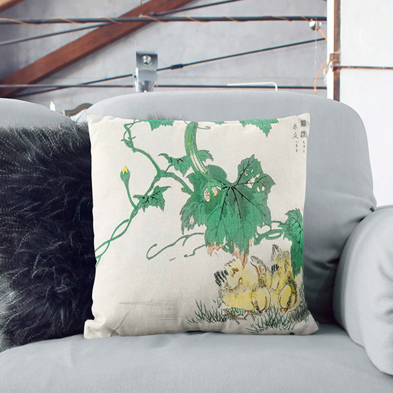 Square Throw Cushion, 55cm H x 55cm W x 20cm D