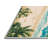 Washable Caribbean Beach Coastal Area Rug-1295459216