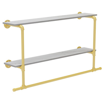 Alyvea 105cm Wall Mounted Clothes Rack