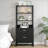 Spacious Filing Cabinet With Lockable Drawers And Open Bookcase For Office Organization-2126431470