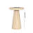 13.6'' Round End Table,side Table With Fluted Pedestal Base-1110293160