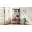 HOMCOM Coat Rack with Shoe Storage Hall Tree Hall Stand-930667185
