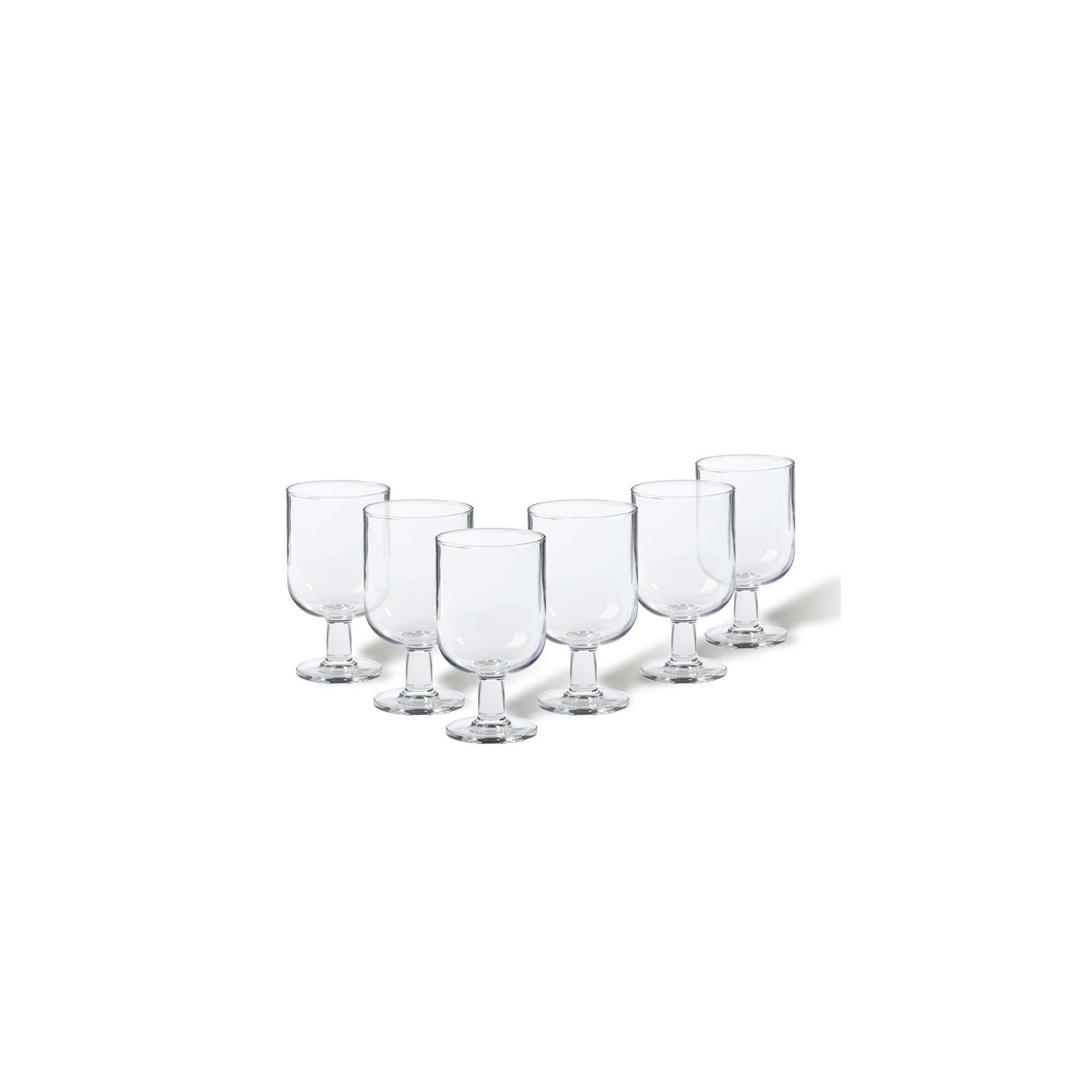 Safra All Purpose Wine Glasses, Clear, 12 Oz