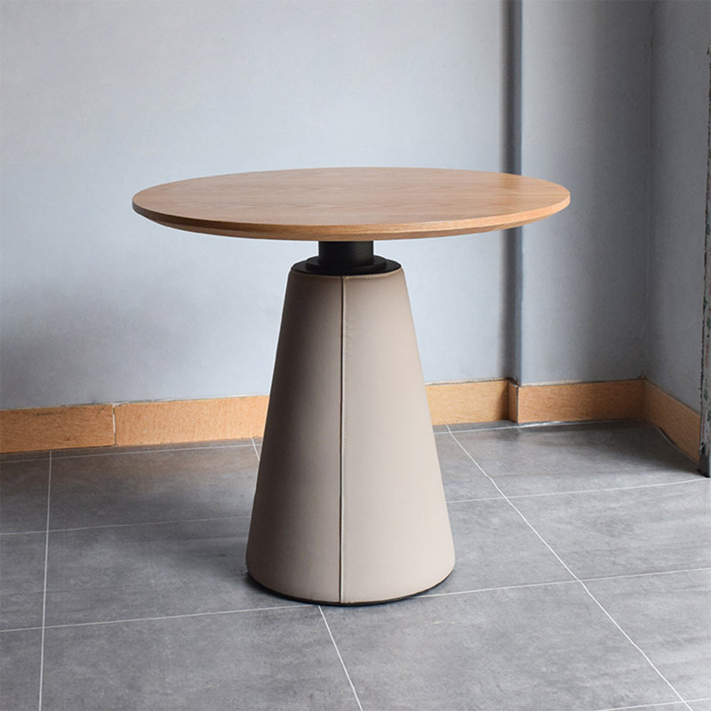 Walnut Round Solid Wood Dining table, Walnut