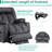 Elsinboro Upholstered Heated Massage Chair-707443089