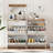 Modern Slim Wooden Entryway Shoe Cabinet, 24.7-Inch Width, With 2 Flip-Tops + 1 Pull-Down Drawer, Freestanding, Suitable For Front Entrances And Hallways, White.