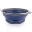 Oster Bluemarine Collapsible Round Plastic Colander In Blue