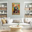 «Woman Stay Strippy Little Hippie», reproduction d'art graphique sur toile tendue-1282091474
