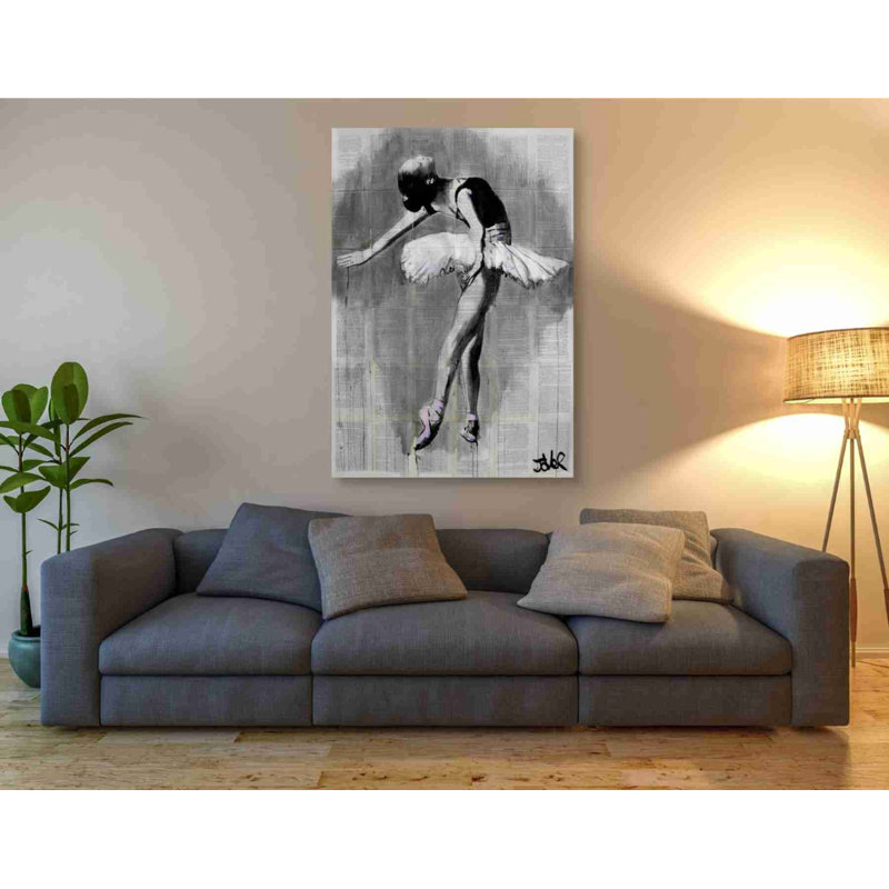 «Her Finest Hour» par Loui Jover, art mural sur toile, H 60 po x l 40 po x P 1,5 po