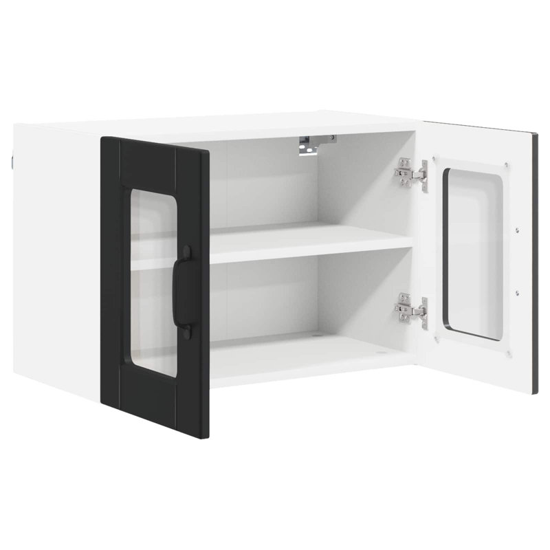 Vidaxl Oven Cabinet Kitchen Cabinet Oven Unit Oven Base Unit Engineered Wood, Black