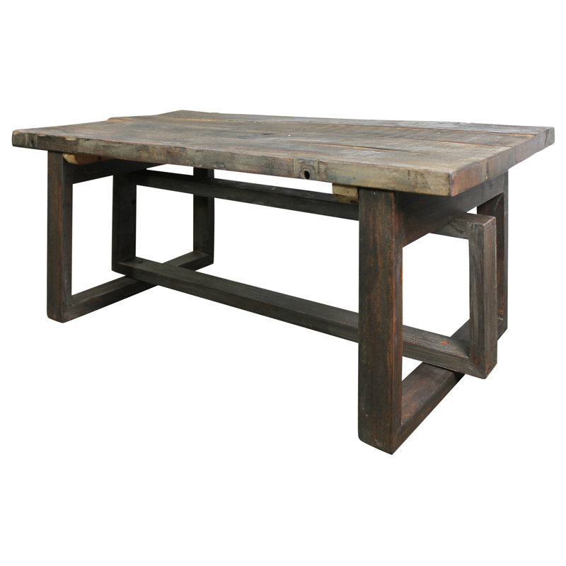 Reclaimed Wood Contemporary Coffee Table, 24'' x 48''
