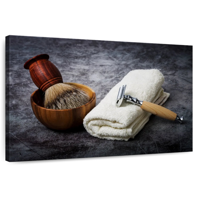 Shuttleworth Men Shaving Tools, 34" H x 51" W
