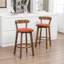 Tabouret de bar en bois massif Nordic-1044990161