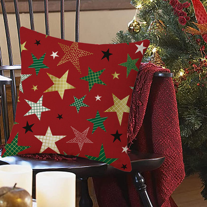 Housse de coussin d'intérieur 100% lin 