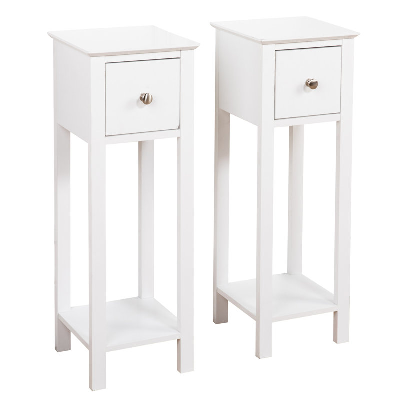 Cheeseman 25cm W Manufactured Wood Bedside Table