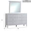 Commode Daniel G1317-D-90 (sans miroir), blanc