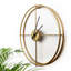 Ashcraft Larry's Minimalist Iron Wall Clock - 50 cm / 19.7 in-1314472932