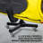 Sascha Steel Adjustable Kayak Rack