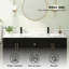  Transformez votre espace: meuble-lavabo noir de 60 po avec lavabo en résine - moderne, durable et prêt à installer-1246749561-1246749563