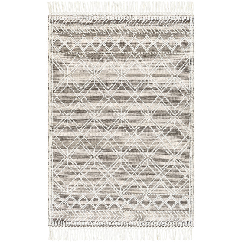 Anes Geometric Indoor / Outdoor Rug, Rectangle 9' x 12'