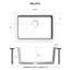 Ruvati 19'' W Single Bowl Fireclay Kitchen Sink-48251339